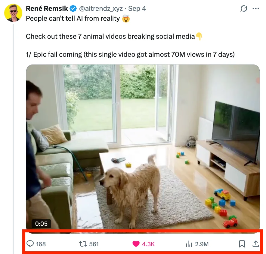 Viral thread example 2